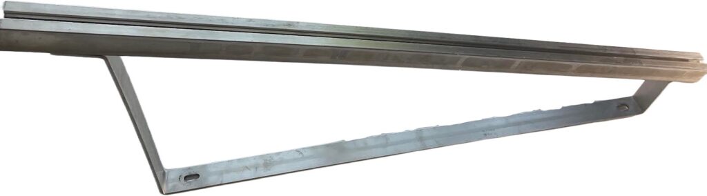 Плосък покрив ЮГ 15 градуса шина профил Плосък покрив Стомана БГ