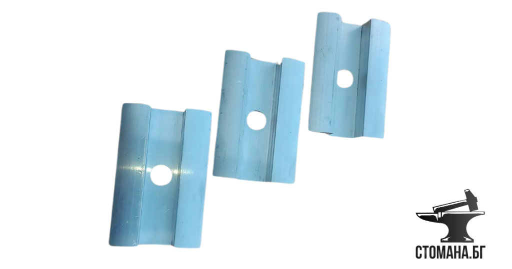 Щипки средни дължина 55 мм Конструкции за покрив Стомана БГ